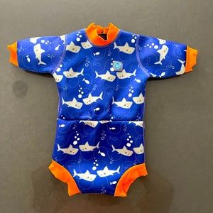 Splash About Happy Nappy Shark Wetsuit